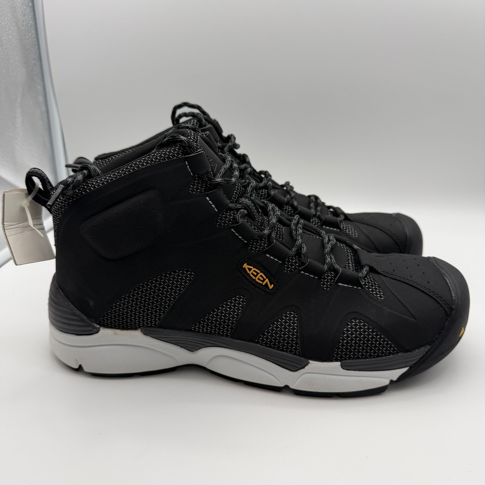 Keen Utility Mens San Antonio Mid Aluminum Safety Toe Hiker 1018647D 12D Shoes